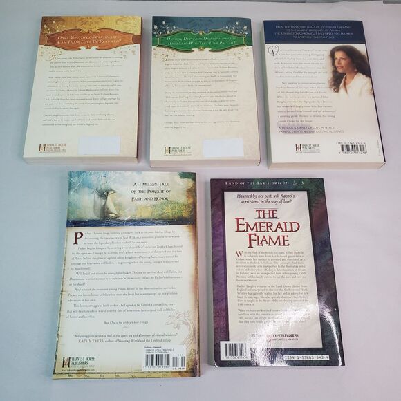 Christian Romance Books Lot 5 Paperback Historical Seafaring Adventure Australia - Picture 2 of 12